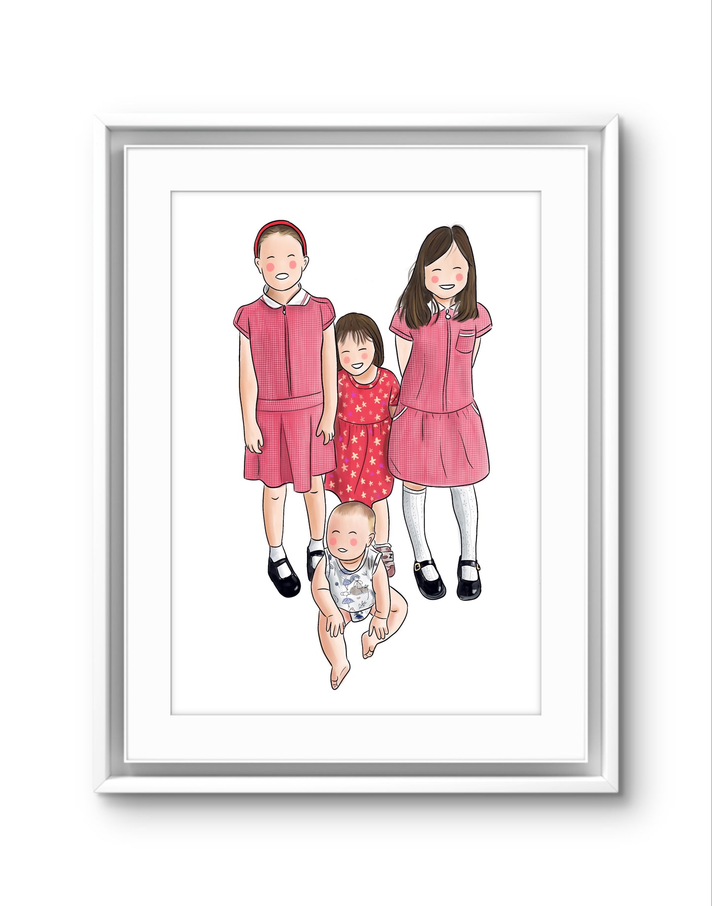Time Capsule Moments – Bespoke Illustrated Milestone Portraits