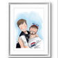Time Capsule Moments – Bespoke Illustrated Milestone Portraits
