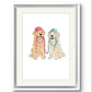Pet Illustration Print – Custom digitally Hand Drawn Pet Portrait from Photo