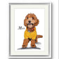 Pet Illustration Print – Custom digitally Hand Drawn Pet Portrait from Photo